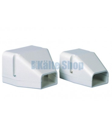 Endkanalstück Speedi Duct 150x80mm elfenbein