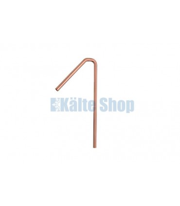 Vorgeformtes Cu-Rohr 1-3/8" f. Dachdurchführung