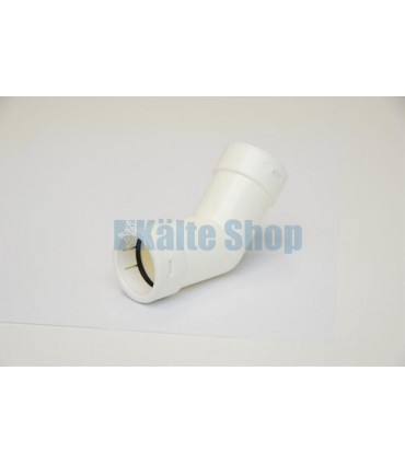 Verbindungsstück 45° f. Abflussrohr 32mm