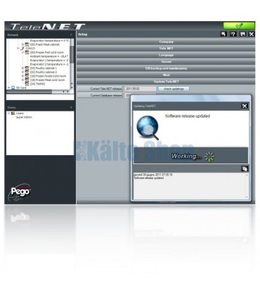 Überwachungssystem 200TELENET Pego