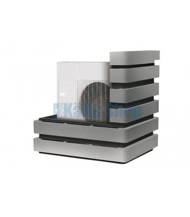 Schallgedämmtes Gehäuse S schwarz 1385x1100x1155mm