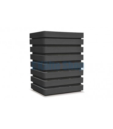 Schallgedämmtes Gehäuse L schwarz 1385x1100x1880mm