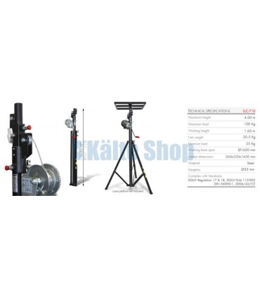 Montagelift 4m/100kg ELC-710 GUIL