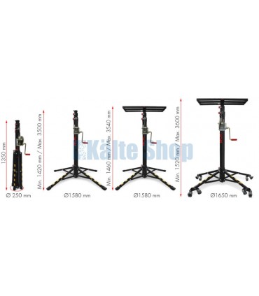 Montagelift 3,5m/125kg ELC-720 GUIL