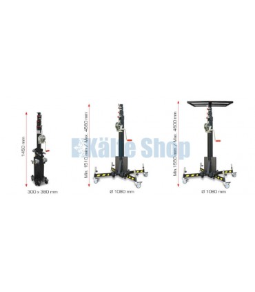 Montagelift 4,56m/125kg ELC-730/R GUIL