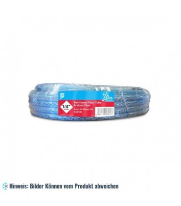 Verstärkter Vinyl Schlauch transparent 6 mm (1/4") - 30 m Rolle