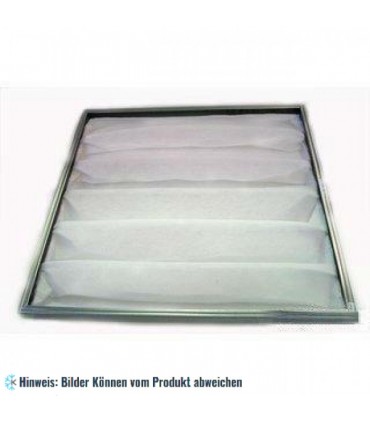 Taschenfilter 592 x 592 x 600 Güteklasse F7