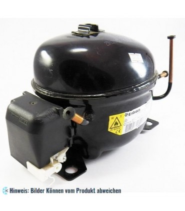 Kompressor Aspera Embraco EMU32CLC, LBP - R600a, 220-240V 50Hz - nicht lieferbar, ersetzt durch Nachfolger