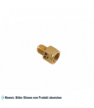 Reduziernippel - 180° - 3/8 SAE x 1/2 SAE - F