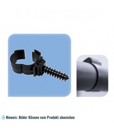 Kunststoff Bügel 26 - 28 mm, 1.1/8"- direkte Befestigung (7 Stk.)