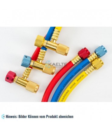 CPS 3er Pack Premium Schläuche (5 Fuß / ca. 183 cm) mit ¼ Zoll SAE FM + 5/16 Zoll Sicherheitsanschluss