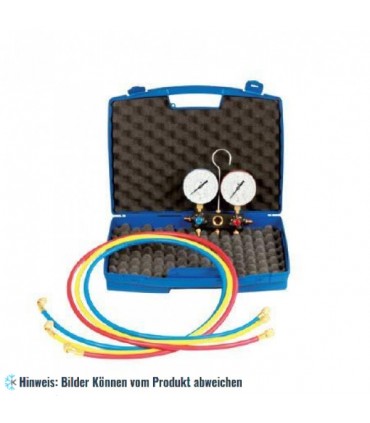 2-Wege Monteurhilfe, Druckmesser Ø80 Klasse 1 WIGAM K-F2MSA4-5-CSA60