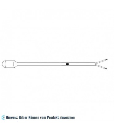Ablaufheizband 0,5 m - beheizt 6 Watt