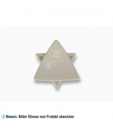 Muschelform für kleine abgerundete Ecke PVC - RAL 9010