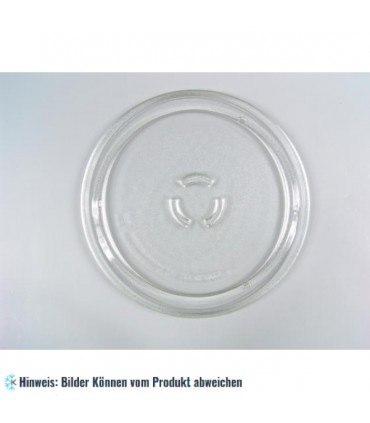 Glasteller für Mikrowellen - Model N - Ø 402 mm, WHIRLPOOL