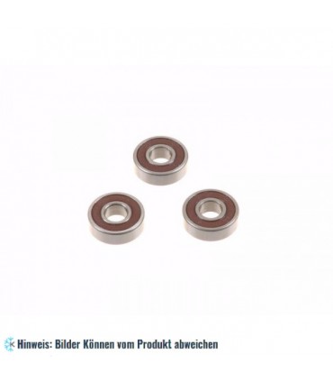 Kugellager, mit einseitiger, schleifender Gummidichtung 6000 RS (10 x 26 x 8 mm)