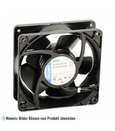 Axiallüfter EBM 4650N, 119 x 119 x 38 mm, 230 V, 2650 U/Min