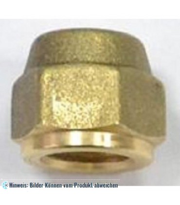 Bördelmutter / Überwurfmutter Gewinde 5/8"SAE Lochgröße 12,70 mm (1/2") WIGAM NRS4-108