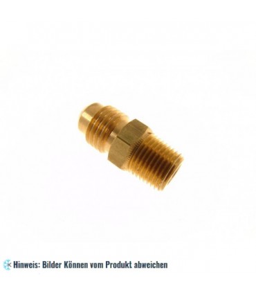 Reduziernippel - 180° - 1/4 x 1/8 NPT