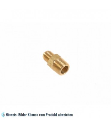 Reduziernippel - 180° - 3/8 x 1/2