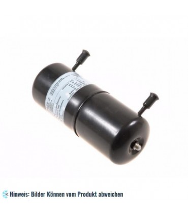 Kältemittelsammler 0.8 l, Eingang und Ausgang 8 mm ODS, Halterung M8, erweiterbar