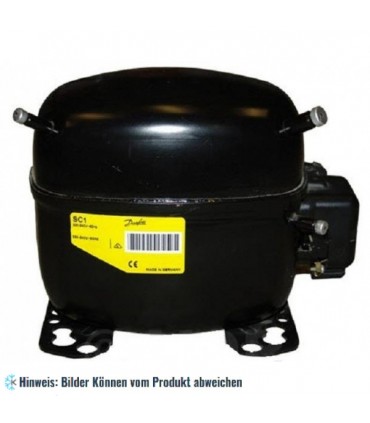 Kompressor DANFOSS SC12G / SC12GX, LBP/HBP - R134a, 220-240V, 50-60 Hz, 104G8240