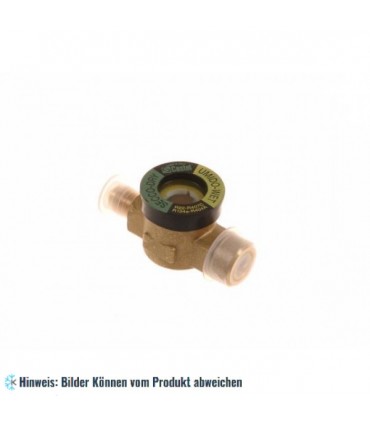 Schauglas Castel 3950/22, 1/4" SAE innen und außen, Bördelanschlüsse