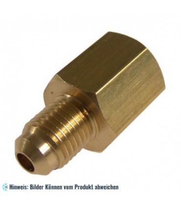Reduziernippel - 180° - 1/4" SAE x 1/4" NPT- F