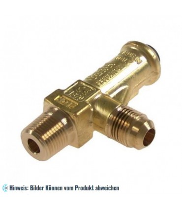 Sicherheitsventil CASTEL 3060/33C280, Schrauben 3/8" NPT - 3/8" SAE, 28 bar