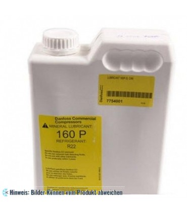 Kältemaschinenöl Danfoss 160P (Mineralöl, 2l) für Kompressoren Maneurop MT und LT