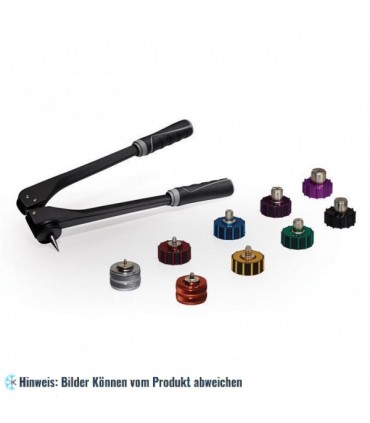 CPS zolliger Rohrexpander BTLE9 inkl. 9 Aufsätze 1/4" bis 1 1/8"