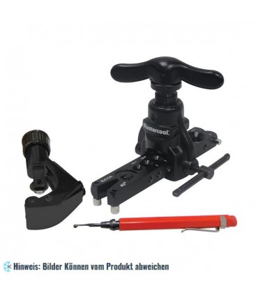 Exzentrisches Bördelgerät Set metrisch (70057-AM)+ Rohrschneider und Entgrater