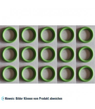 O-Ringe 12 x 2 mm Set (15 Stk) HNBR Gummi, für KFZ-Klimaanlagen R12 & R134a