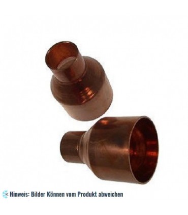Kupfer Reduziermuffe i/i 54-28 mm, 5240