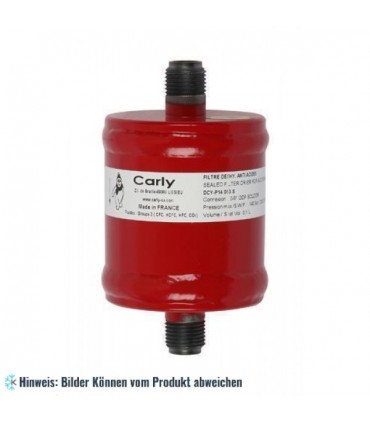 Filtertrockner mit Säureaufnahme. Hochdruck 140 bar Carly DCY-P14 052 S/MMS mit Lötanschluss 1/4'' & 6 mm