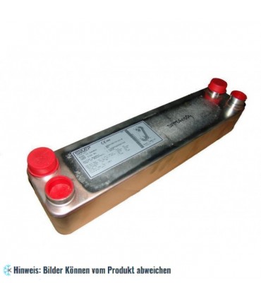 SWEP Plattenwärmetauscher, B8THx30/1P-SC-M, 4x3/4"&16(20) 3 kW (R407C - Wasser)