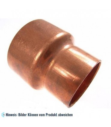 Kupfer Reduziernippel a/i 89 - 64 mm, 5243
