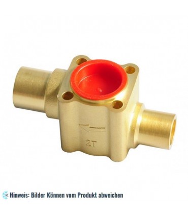 Thermostatisches Expansionsventil Unterteil Danfoss TE12/20, gerade, 5/8"x7/8" ODF