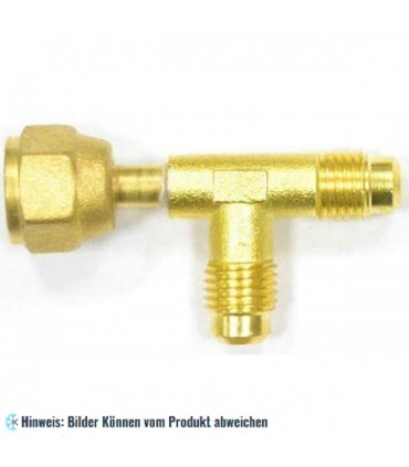 T-Stück mit Überwurfmutter WIGAM 891/02