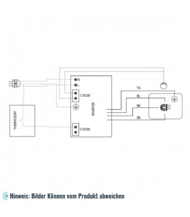 Drehzahlgeregelter Kompressor Aspera Embraco VNEK206GK, R404A/R452A, 220-240V, 50Hz