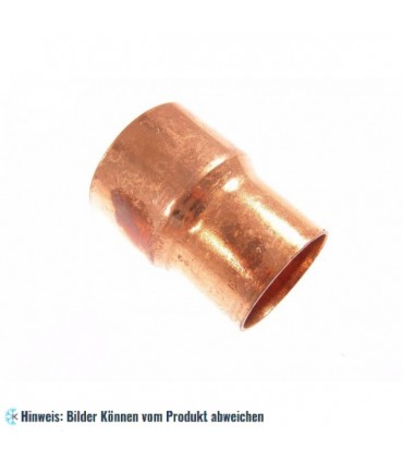 Kupfer Reduziermuffe i/i 42-35 mm, 5240