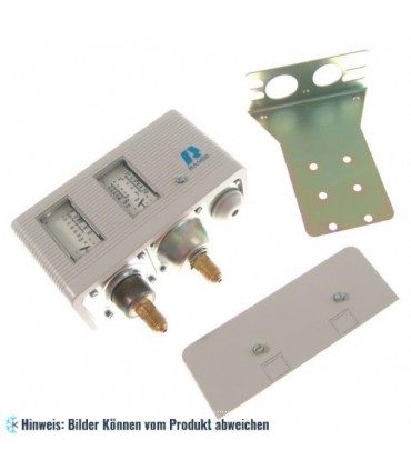 Druckschalter Ranco kombiniert O17-H4701-106, Niederdruck 0,3-7 bar, Hochdruck 7-30 bar, automatische Rückstellung