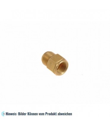Reduziernippel - 180° - 5/8" SAE x 1/2" SAE - F