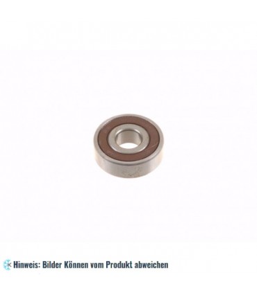 Kugellager, mit einseitiger, schleifender Gummidichtung 6302 RS (15 x 42 x 13