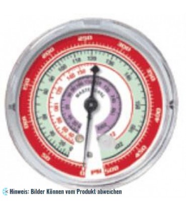 Ersatz Manometer 80 HP psi/° F R12-22-502