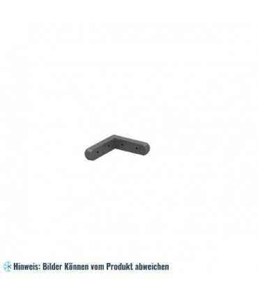 Stoßecke Vinyl - rechte Ecke - grau