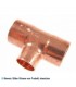 Kupfer T-Stück reduziert i/i/i 28-22-28 mm, 5130