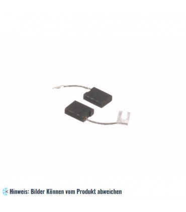 Motorkohlen mit geflochtenem Kupferdraht und Anschlussfahne, einzeln Bohrmasc