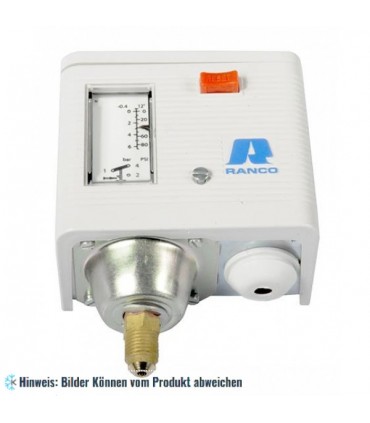 Druckschalter Ranco Niederdruck O16-H670501, -0,3 to 7 bar, manualle Rückstellung