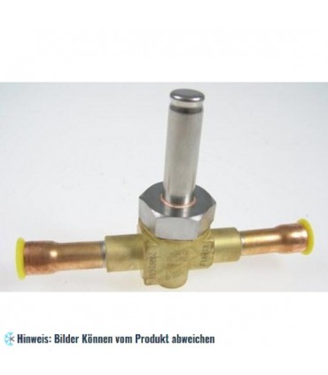 Magnetventil Castel, NC, Lötanschlüsse 10 mm ODS, mit Spule, 1028/M10A6